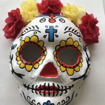 Day of the Dead Skull Painting
